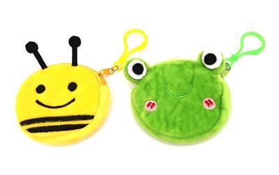 1 PACK 1 BAG OF SMALL VELVET CARTOON WALLET - OBL827027