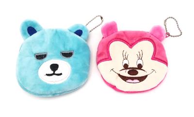 1 BAG OF MEDIUM CARTOON PLUSH WALLET - OBL827029