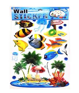 39.5 * 63CM 3D ANIMAL WALL STICKER - OBL827107