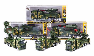 1:32 MILITARY GREEN RETURN ALLOY MILITARY VEHICLE - OBL827213