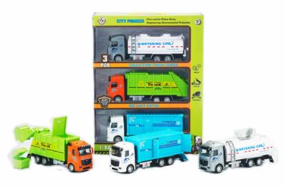 1:32 MIXED COLOR RETURN ALLOY CITY CAR - OBL827224