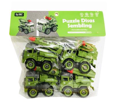 MILITARY VEHICLE SERIES DISASSEMBLY AND ASSEMBLY VEHICLE - OBL827355