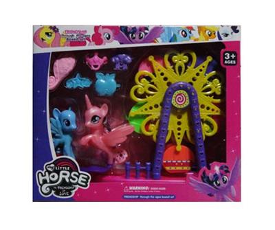 FERRIS WHEEL WITH PONY - OBL827427