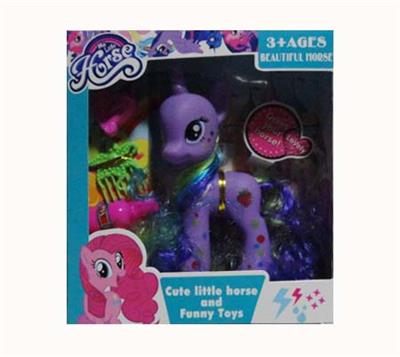 MEDIUM HORSE WITH COMB BLOWTORCH - OBL827434