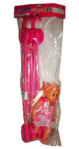12 INCH CURVED FOOT CLIMBING BABY LIVE EYE CART WITH IC - OBL827538