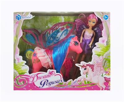 FLYING FAIRY AND FLYING HORSE - OBL828140