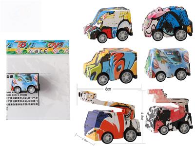 GRAFFITI BACK CAR - OBL828295