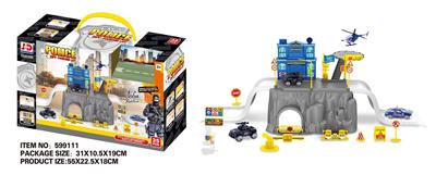 POLICE ALLOY PARKING MUSIC LIGHTS. - OBL828554