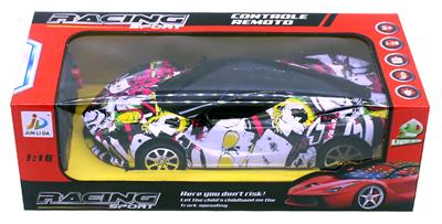 1:18二通遥控3D灯光法拉利水转印 - OBL828690