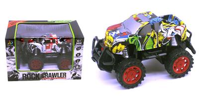 1:32二通遥控灯光越野皮卡涂鸦 - OBL828701