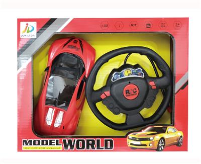 1:22四通方向盘遥控布加迪赛车 - OBL828752