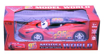 1:18四通遥控法拉利总动员 - OBL828766