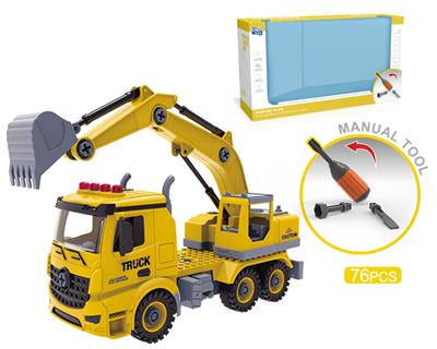 DIY SCREW BUILDING BLOCK DISASSEMBLY ENGINEERING VEHICLE - OBL828860