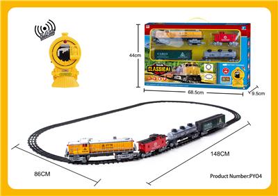 REMOTE CONTROL TRACK TRAIN. - OBL829076