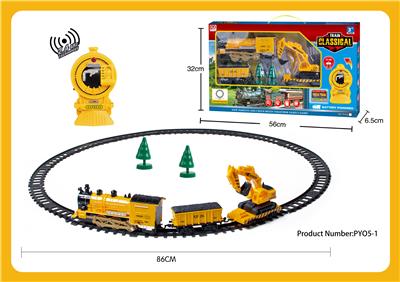 REMOTE CONTROL TRACK TRAIN. - OBL829079