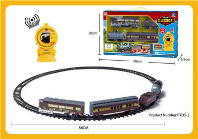 REMOTE CONTROL TRACK TRAIN. - OBL829080