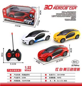 四通遥控车(3D灯光) - OBL829305