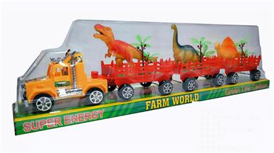 惯性拖头拖3只恐龙 - OBL829612