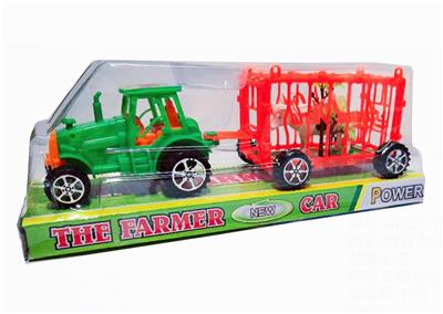 惯性农夫车拖1动物笼 - OBL829622