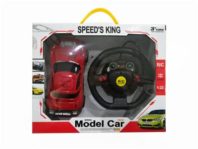 四通方向盘遥控赛车 - OBL829647