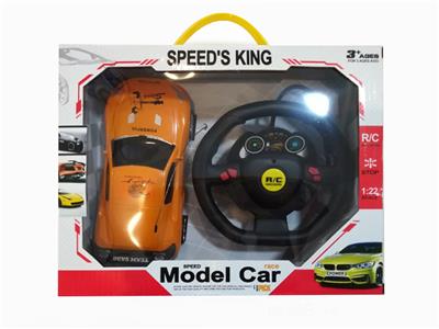 四通方向盘遥控赛车 - OBL829650