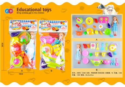 TWO KINDS OF TABLEWARE MIXED WITH BAP - OBL830006