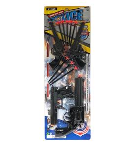 BLACK: BIG REVOLVER, DOUBLE REVOLVER, PISTOL - OBL830238