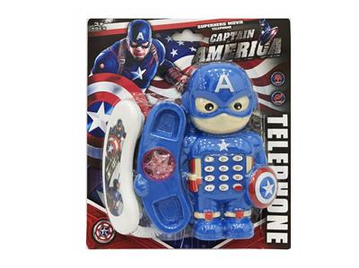 USA CAPTAIN CARTOON MUSIC LIGHT PHONE - OBL830241