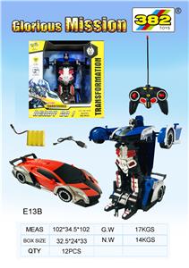 1:12 6通一键变形车 - OBL830704