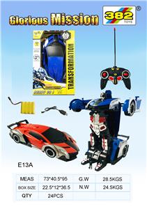 1:12 6通一键变形车 - OBL830705