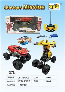 5通攀爬一键变形车 - OBL830759