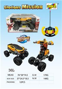 5通攀爬一键变形车 - OBL830776