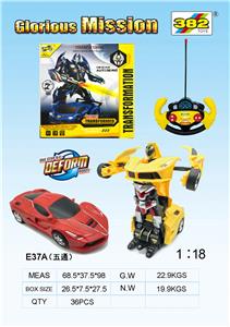 1:18 6通一键变形车 - OBL831090