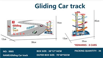 DIY GLIDE TRACK 6-TRACK 8-CAR - OBL831277