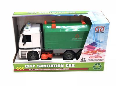 灯光惯性扫地车（4键） - OBL831372