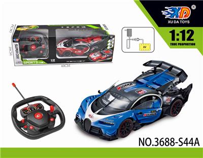 1:12 布加迪有顶遥控赛
车开三门 - OBL831576