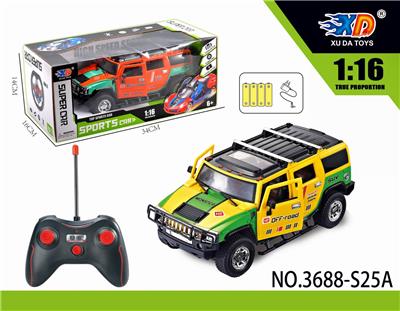 1:16悍马五通自动开车
门遥控赛车 - OBL831590