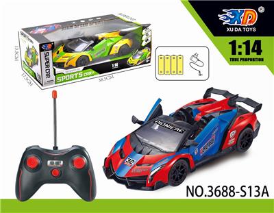 1:14毒药敞篷五通自动
开车门遥控赛车 - OBL831604