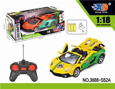 1:18兰博基尼有顶遥控
赛车开四门 - OBL831665