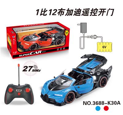 1:12 布加迪敞篷遥控车
开三门 - OBL831685