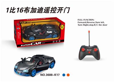 1:16布加迪敞篷五通自
动开车门.无充电 - OBL831730