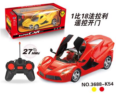 1:18法拉利遥控车开三
门 - OBL831802