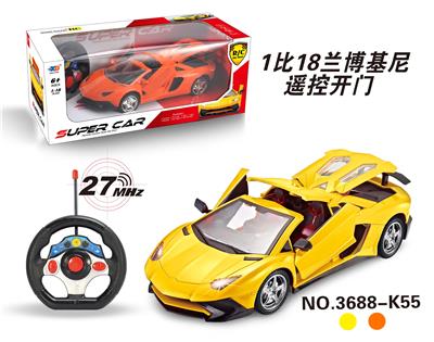 1:18兰博基尼有顶遥控
车开四门 - OBL831806
