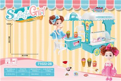 PASS THE FAMILY ICE CREAM CART. - OBL831821