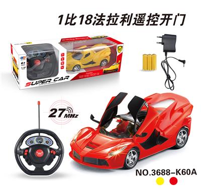 1:18法拉利遥控车开三
门 - OBL831834