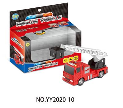 6寸回力消防云梯车 - OBL832041