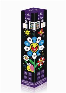 DOUBLE SIDED MAGNETIC DART POP FLOWER - OBL832396