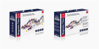 彩窗磁力片轨道75PCS - OBL832400