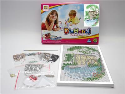 DIY Diamond Painting Villa. - OBL832536