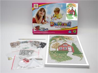 DIY DIAMOND PAINTING CHURCH. - OBL832544